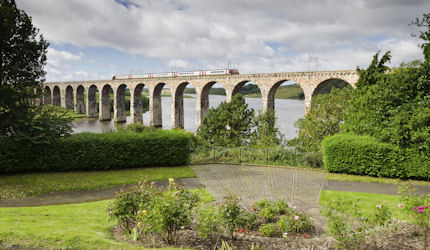 The East Coast Main Line at Berwick-Upon-Tweed